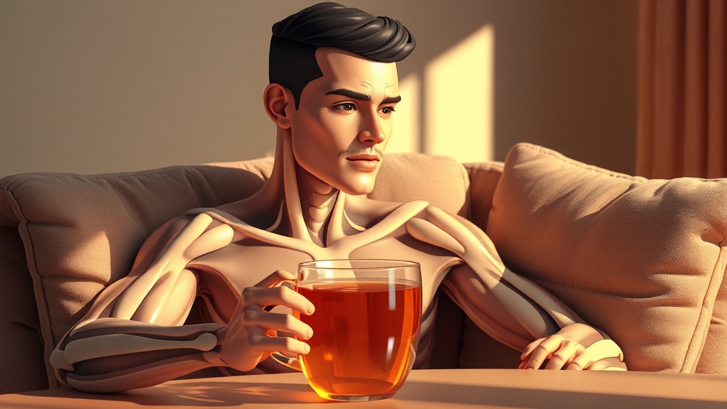 루이보스티: 효능, 부작용, 맛있게 즐기는 방법 완벽 가이드 2 루이보스티 효능 (illustration 스타일)