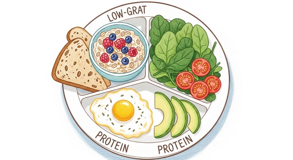 공복 혈당 관리를 위한 아침 식사의 핵심 원칙